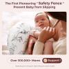 imageMomcozy Pioneering Safety Fence Nursing Pillow for Breastfeeding Wider Feeding Pillows for More Support for Mom ampamp Baby Easier Nursing ampamp Hand Free Fit for All Removable Cotton CoverInk Embrace