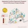 imageMomcozy Pioneering Safety Fence Nursing Pillow for Breastfeeding Wider Feeding Pillows for More Support for Mom ampamp Baby Easier Nursing ampamp Hand Free Fit for All Removable Cotton CoverFreedoms Little Creatures