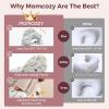 imageMomcozy Pioneering Safety Fence Nursing Pillow for Breastfeeding Wider Feeding Pillows for More Support for Mom ampamp Baby Easier Nursing ampamp Hand Free Fit for All Removable Cotton CoverInk Embrace