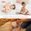 imageBaby Diapers Size 5 27lb48 Count Babycozy Dry Disposable Diapers Bouncy Soft08D Softer Touch Diapers and 10 Micron Velvet Soft Fiber Diapers Hypoallergenic for Sensitive Infant SkinSize 6 40 Count