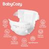 imageBaby Diapers Size 5 27lb48 Count Babycozy Dry Disposable Diapers Bouncy Soft08D Softer Touch Diapers and 10 Micron Velvet Soft Fiber Diapers Hypoallergenic for Sensitive Infant SkinSize 6 40 Count