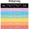 imageBaby Diapers Size 5 27lb48 Count Babycozy Dry Disposable Diapers Bouncy Soft08D Softer Touch Diapers and 10 Micron Velvet Soft Fiber Diapers Hypoallergenic for Sensitive Infant SkinSize 4