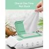 imageBaby Wipes Cleansing ampamp Moisturizing 2in1 Babycozy Sensitive 100 Plant Fiber ampamp Biodegradable Hypoallergenic Baby Coconut Wipes Moisturize Every Cleanse 240 count 6 pack240 Count Pack of 6
