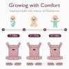 imageMomcozy Baby Carrier with Natural Cotton Linen Built to Last Ergonomic Design Lightweight and Comfortable HandsFree for MomsampampDads Brown CheckerboardCottonBlack