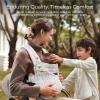 imageMomcozy Baby Carrier with Natural Cotton Linen Built to Last Ergonomic Design Lightweight and Comfortable HandsFree for MomsampampDads Brown CheckerboardLinenTime Heritage Beige