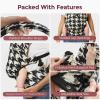 imageMomcozy Baby Carrier with Natural Cotton Linen Built to Last Ergonomic Design Lightweight and Comfortable HandsFree for MomsampampDads Brown CheckerboardCottonHoundstooth