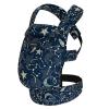 imageMomcozy Baby Carrier with Natural Cotton Linen Built to Last Ergonomic Design Lightweight and Comfortable HandsFree for MomsampampDads Brown CheckerboardCottonStarry Night