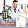 imageMomcozy Baby Carrier with Natural Cotton Linen Built to Last Ergonomic Design Lightweight and Comfortable HandsFree for MomsampampDads Brown CheckerboardCottonHoundstooth