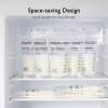 imageMomcozy Breastmilk Storing Bags TempSensing Discoloration Milk Storing Bags for Breastfeeding Disposable Milk Storage Bag with 6 Ounce Self Standing NoLeak Milk Freezer Storage Pouches 120pcs120 Count