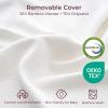 imageMomcozy CozyPro Nursing Pillow for Breastfeeding  All Around Ergonomic Comfort ampamp Support  Pioneering Safety Fence  Plus Size Wider Feeding Pillow with Lumbar Support for Easier ampamp Healthier NursingWhite Cozypro With Lumbar Support