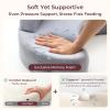 imageMomcozy CozyPro Nursing Pillow for Breastfeeding  All Around Ergonomic Comfort ampamp Support  Pioneering Safety Fence  Plus Size Wider Feeding Pillow with Lumbar Support for Easier ampamp Healthier Nursing