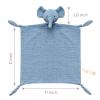 imageMomcozy Elephant Loveys for Babies with Cotton  Soft Security Blanket for Boy or Girl for SelfSoothing OnTheGoPortable ampamp AntiDrop Design  Newborn GiftMust HaveBlue 14 inchElephantblue
