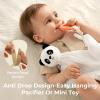 imageMomcozy Elephant Loveys for Babies with Cotton  Soft Security Blanket for Boy or Girl for SelfSoothing OnTheGoPortable ampamp AntiDrop Design  Newborn GiftMust HaveBlue 14 inchPanda