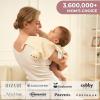 imageMomcozy Elephant Loveys for Babies with Cotton  Soft Security Blanket for Boy or Girl for SelfSoothing OnTheGoPortable ampamp AntiDrop Design  Newborn GiftMust HaveBlue 14 inchPenguin