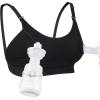imageMomcozy Hands Free Pumping Bra Adjustable BreastPumps Holding and Nursing Bra Pumping ampamp Nursing Bra in OneBlack