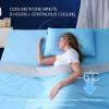 imageMomcozy Life CoolMurm Cooling Comforter for Hot Sleepers FullQueen 90quotx90quot Soft Breathable Pregnancy Cooling Blanket 3Second Cooling 8 Hours Stay Cool All Night Deep Light GreyCooling Grey Sky Blue