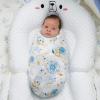 imageMomcozy Muslin Swaddle Blankets for Baby Boys and Girls 4Pack Breathable and SkinFriendly Receiving Blanket Wrap Baby Essentials Registry ampamp Gift 47 x 47 inchesStarlight Zodiac