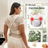 imageMomcozy Newborn Carrier WeeSnug Lightweight and Cozy Comfort for 725 lbs Ergonomic CrossBack Support Effortless to Put On HandsFree Baby Carrier with Lumbar Support KhakiGeometry