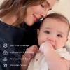imageMomcozy Nursing Cover for Breastfeeding Breathable Privacy Poncho MultiUse Nursing Shawl Portable Breast Feeding CoversDark Blue
