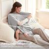 imageMomcozy Nursing Cover for Breastfeeding Breathable Privacy Poncho MultiUse Nursing Shawl Portable Breast Feeding CoversGrey