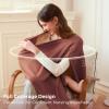 imageMomcozy Nursing Cover for Breastfeeding Breathable Privacy Poncho MultiUse Nursing Shawl Portable Breast Feeding CoversRose Taupe