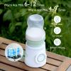imageMomcozy Portable Bottle Warmer for Travel Double LeakProof Travel Bottle Warmer with Fast Heating Safety Material Baby Bottle Warmer for Dr Brown Philips Avent Medela Tommee Tippee ComotomoGreen