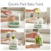 imageMomcozy Squeeze StationBaby Food MakerampampPouch Filler for Homemade Baby Puree BPAFree Dishwasher Safe with Reusable Baby Food Pouches for Babies ampamp Toddlers