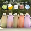 imageNo Leak Momcozy Silicone Breastmilk Storage Bags Reusable Breastmilk Freezer Storing Bags for Breastfeeding 85oz250ml Breast Milk Saver Leakproof Baby Food Pouches BPA Free Gray 5pcsLight Purple  Gray