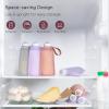 imageNo Leak Momcozy Silicone Breastmilk Storage Bags Reusable Breastmilk Freezer Storing Bags for Breastfeeding 85oz250ml Breast Milk Saver Leakproof Baby Food Pouches BPA Free Gray 5pcsLight Purple  Gray