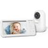 imageMomcozy Video Baby Monitor 1080P 5quot HD Baby Monitor with Camera ampamp Wall Mount Infrared Night Vision 5000mAh Battery 2Way Audio Temperature Sensor Lullabies 960ft Range Ideal for New Moms BM01BM01 with 1 camera