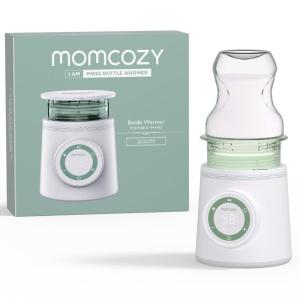 imageMomcozy Portable Bottle Warmer for Travel Double LeakProof Travel Bottle Warmer with Fast Heating Safety Material Baby Bottle Warmer for Dr Brown Philips Avent Medela Tommee Tippee ComotomoGreen