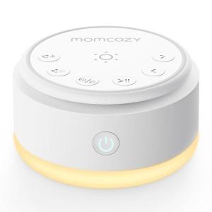 imageMomcozy Sound Machine for Baby20 Soothing Sounds ampamp Touch Warm Light Portable White Noise for Kids ampamp Adults for Sleeping Timer and Memory  Ideal Travel Companion ampamp Nursery MustHaveWarm Light