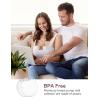 imageMomcozy S9 Pro Upgraded Wearable Breast Pump HandsFree Design with Extended Battery Life ampamp LED Display Double Electric Portable Pump with 2 Modes ampamp 9 Levels 24mm 2Pack GrayTransparent