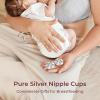 imageMomcozy 999 Silver Nursing Cups Original Perforated Breathable Design 999 Silver Nipple Cover for Breastfeeding EssentialNipple Shield for Nursing Newborn Metal Nipple Shields Regular Size