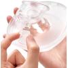 imageMomcozy Breast Pump Hands Free Mobile Style  M6 Wearable Breastfeeding Pump Ideal Rhythm for More Milk DoubleFit Flange More Fit ampamp Discreet with 3 Modes ampamp 9 Levels 24mm  2 Pack Cozy RedTransparent