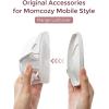 imageMomcozy Breast Pump Hands Free Mobile Style  M6 Wearable Breastfeeding Pump Ideal Rhythm for More Milk DoubleFit Flange More Fit ampamp Discreet with 3 Modes ampamp 9 Levels 24mm  2 Pack Cozy RedWhite