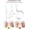 imageMomcozy Breast Pump Hands Free Mobile Style  M6 Wearable Breastfeeding Pump Ideal Rhythm for More Milk DoubleFit Flange More Fit ampamp Discreet with 3 Modes ampamp 9 Levels 24mm  2 Pack Cozy RedTransparent