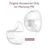 imageMomcozy M5 HandsFree Wearable Breast Pump DoubleSealed Flange for BabyLike Comfort 3 Modes ampamp 9 Suction Levels Portable Electric Pump  24mm 2Pack Quill GrayTransparent