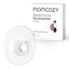 imageMomcozy M5 HandsFree Wearable Breast Pump DoubleSealed Flange for BabyLike Comfort 3 Modes ampamp 9 Suction Levels Portable Electric Pump  24mm 2Pack Quill GrayTransparent