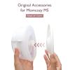 imageMomcozy M5 HandsFree Wearable Breast Pump DoubleSealed Flange for BabyLike Comfort 3 Modes ampamp 9 Suction Levels Portable Electric Pump  24mm 2Pack Quill GrayWhite