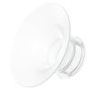 imageMomcozy M5 HandsFree Wearable Breast Pump DoubleSealed Flange for BabyLike Comfort 3 Modes ampamp 9 Suction Levels Portable Electric Pump  24mm 2Pack Quill GrayTransparent