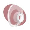 imageMomcozy M5 HandsFree Wearable Breast Pump DoubleSealed Flange for BabyLike Comfort 3 Modes ampamp 9 Suction Levels Portable Electric Pump  24mm 2Pack Quill GrayTransparent