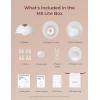 imageMomcozy M5 HandsFree Wearable Breast Pump DoubleSealed Flange for BabyLike Comfort 3 Modes ampamp 9 Suction Levels Portable Electric Pump  24mm 2Pack Quill GrayCozy Red