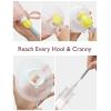 imageMomcozy M5 HandsFree Wearable Breast Pump DoubleSealed Flange for BabyLike Comfort 3 Modes ampamp 9 Suction Levels Portable Electric Pump  24mm 2Pack Quill GrayYellow