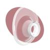 imageMomcozy M5 HandsFree Wearable Breast Pump DoubleSealed Flange for BabyLike Comfort 3 Modes ampamp 9 Suction Levels Portable Electric Pump  24mm 2Pack Quill GrayTransparent