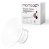 imageMomcozy M5 HandsFree Wearable Breast Pump DoubleSealed Flange for BabyLike Comfort 3 Modes ampamp 9 Suction Levels Portable Electric Pump  24mm 2Pack Quill GrayTransparent