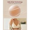 imageMomcozy Wireless Seamless Bra Classic Jelly Strip Lift Soft Comfortable TShirt Bra Beige 34BAlmond