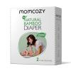 imageMomcozy Baby Diapers Size 2 Disposable Bamboo Diapers Newborn Diapers Hypoallergenic Diaper White