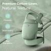 imageMomcozy Baby Carrier with Natural Cotton Linen Built to Last Ergonomic Design 744lbs for Infant and Toddler Lightweight and Comfortable HandsFree for MomsampampDads Sage GreenSage Green