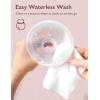 imageMomcozy Natural Breast Pump Wipes for Parts Cleaning Onthego 30 Count Flash Clean ampamp Resealable